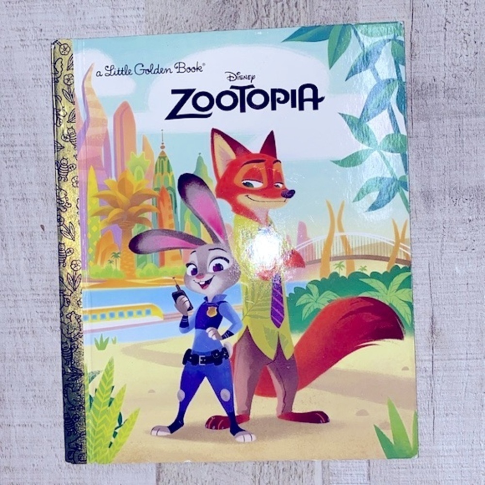 A little golden book by Disney Zootopia